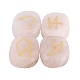 4Pcs Natural Rose Quartz Constellation Engraved Stone(PW-WG90239-02)-1