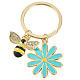 Alloy Enamel Keychains(KEYC-TADJ00004)-2