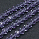 Faceted Round Imitation Austrian Crystal Bead Strands(G-M182-10mm-04A)-1