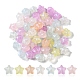 Rainbow Iridescent Plating Acrylic Beads(CACR-YW0001-07)-1