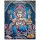 Hindu Elephant God Lord Ganesh Statue Religion Theme DIY Diamond Painting Kit(WG31940-01)-1