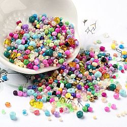 Glass Seed Beads, Round, Mixed Color, 2~5x2~5x1.5~4mm, Hole: 0.8~1.5mm, about 33444pcs/1000g
(SEED-XCP0001-21)