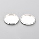 304 Stainless Steel Cabochon Settings(STAS-Y001-12E-S)-2