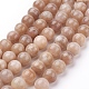 Natural Sunstone Beads Strands(X-G-G099-10mm-14)-1