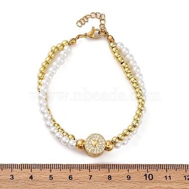 Brass Multi-strand Bracelets(BJEW-M056-02G)-4