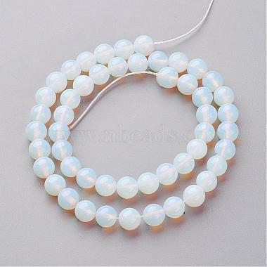 16 inch long Opalite Loose Beads(GSR8mmC081)-3