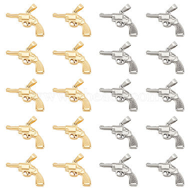 Golden & Silver Others 304 Stainless Steel Pendants