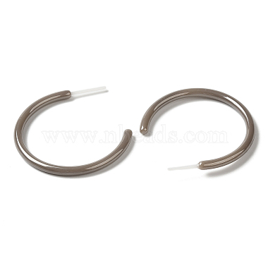 boucles d'oreilles en céramique de zircone biocéramique hypoallergénique(EJEW-Z023-01L-01)-2