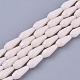 Opaque Solid Color Glass Beads Strands(X-GLAA-T009-001F)-1