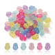 Transparent Frosted Acrylic Beads(MACR-YW0002-13)-1