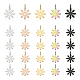 70Pcs 5 Colors 304 Stainless Steel Pendants(STAS-CA0001-67)-1