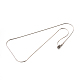304 Stainless Steel Snake Chain Necklaces(STAS-M174-020P-B)-2