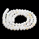 Opaque Solid Color Imitation Jade Glass Beads Strands(GLAA-F029-P4mm-D15)-2