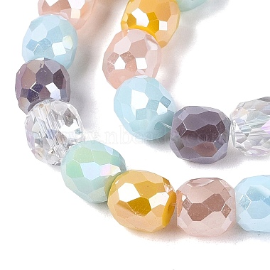 Electroplate Mixed Styles Glass Beads Strands(EGLA-N022-13A-A02)-3