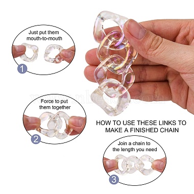 Прозрачные акриловые связывая кольца(PACR-R246-053)-6