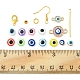 Evil Eye Theme DIY Earrings Jewelry Makings Kits(DIY-FS0003-69)-6