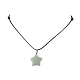 Natural Green Aventurine  Pendant Necklaces(NJEW-JN04931)-1