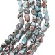 Natural Larimar Beads Strands(G-D0002-B38)-5
