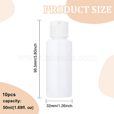 ペットプラスチックフリップトップ注ぎ口ボトル(MRMJ-WH0001-07)-2