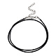 Изготовление плетеного ожерелья из вощеного хлопкового шнура(MAK-YWC0001-01P-M2)-5