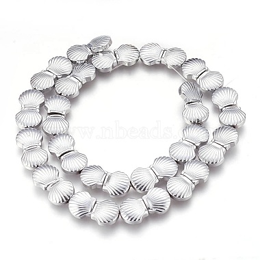 11mm Shell Non-magnetic Hematite Beads