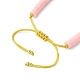 bracelet à breloques rectangle en graines de verre miyuki(BJEW-MZ00037-01)-3