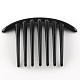 Hair Accessories Plastic Hair Comb Findings(OHAR-S185-07)-1