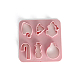 herramientas de plastilina de plástico abs de tema navideño(CELT-PW0003-003B)-1