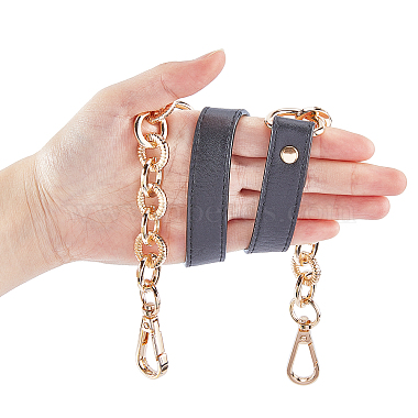 Cowhide Leather Cord Chain Bag Strap(FIND-WH0056-27G-01)-3