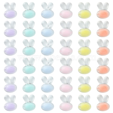 60Pcs 6 Colors Transparent Clear Acrylic Beads(FACR-CJ0001-10)-3