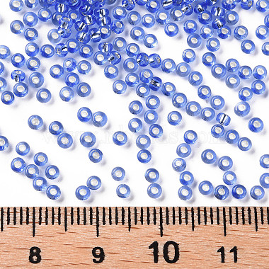 11/0 Grade A Round Transparent Glass Seed Beads(X-SEED-Q007-F43)-3