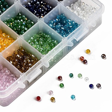 Perles de verre galvanisées 15 couleurs(EGLA-JP0002-02B-4mm)-5