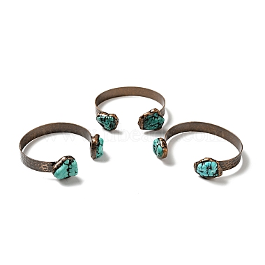 Natural Turquoise Cuff Bangles