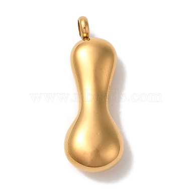 Golden Letter I 304 Stainless Steel Pendants