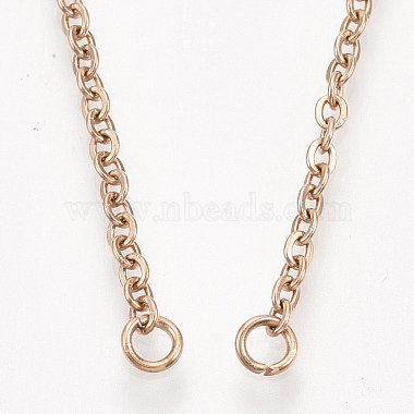 304 Stainless Steel Cable Chain Necklace Making(STAS-T040-PJ209-3-46)-5