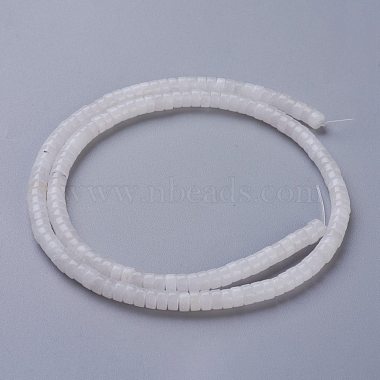 Natural White Jade Beads Strands(G-H230-42)-2