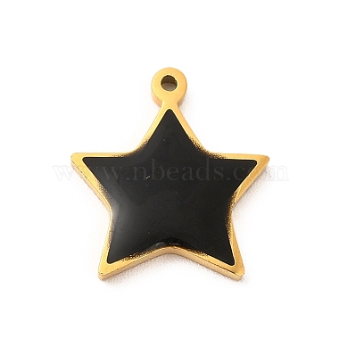 304 Stainless Steel Enamel Charms(STAS-A078-09G)-2