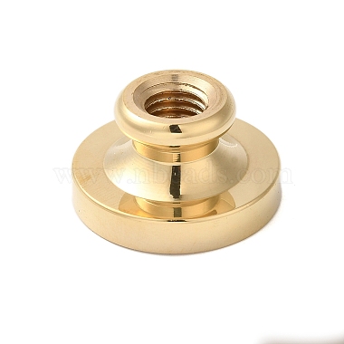 Golden Tone Wax Seal Brass Stamp Heads(AJEW-U008-01G-03)-3