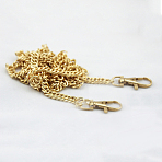 Iron Handbag Chain Straps, with Alloy Clasps, for Handbag or Shoulder Bag Replacement, Light Gold, 102cm(PURS-PW0001-320C-LG)