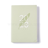 2023 Notebook with 12 Month Tabs, Weekly & Monthly & Daily Planner, for Scheduling, Light Green, 210x145x16mm(AJEW-A043-03)