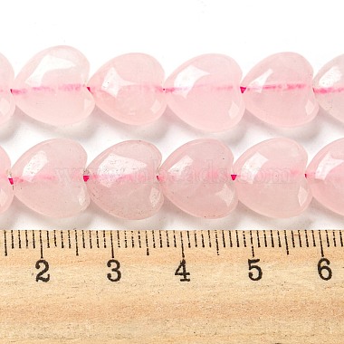 natural de cuarzo rosa cuentas hebras(G-B022-22C)-5