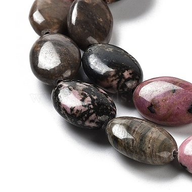 Natural Rhodonite Beads Strands(G-L164-A-31)-4