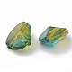 Two Tone Transparent Spray Painted Acrylic Beads(X-ACRP-T005-36)-2