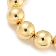 CCB Chunky Bead Ball Chain Necklaces(NJEW-K261-04G)-3