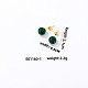 Handmade Fashion Natural Turquoise Stainless Steel Bead Earrings Accessories for Autumn/Winter(VH6205-1)-1