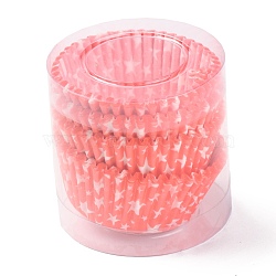 Cupcake Wrappers, DIY Baking Tool, Star Pattern, 67.5x29.5mm, about 95~100pcs/box(AJEW-P082-A01-10)