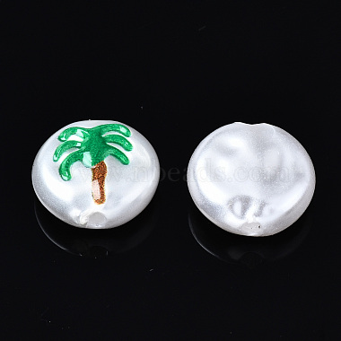 3D Printed ABS Plastic Imitation Pearl Beads(KY-S168-009A)-3