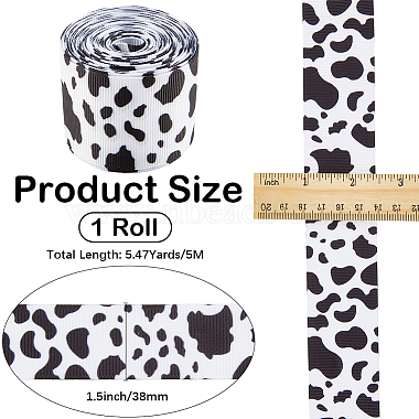 Polyester Grosgrain Ribbons(OCOR-WH20006-82B)-2