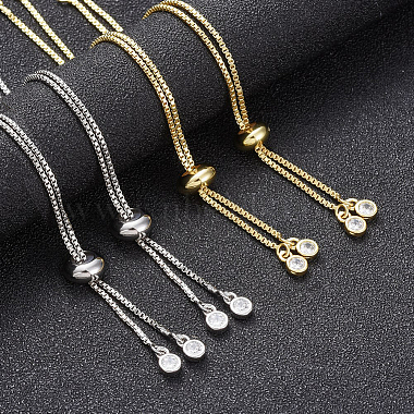 Rack Plating Eco-Friendly Brass Chain Bracelet Making(KK-CJ0001-27)-8
