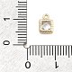 Brass Micro Pave Cubic Zirconia Pendants(KK-M306-05G-06)-3